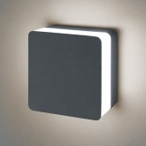 Светильник светодиодный уличный настенный 80 562 NOF-D-W-003-02 7W 3000K 240Lm серый алюминий