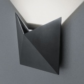 Светильник светодиодный уличный настенный 80 576 NOF-D-W-007-01 5W 3000K 240Lm черный алюминий