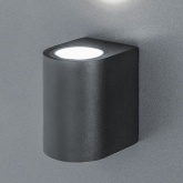 Светильник светодиодный уличный настенный 80 594 NOF-D-W-013-01 5W 3000K 270Lm черный алюминий