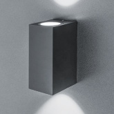 Светильник светодиодный уличный настенный 80 608 NOF-D-W-016-03 10W 4000K 560Lm черный алюминий