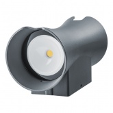 Светильник светодиодный уличный настенный 80 613 NOF-D-W-018-02 10W 3000K 440Lm серый алюминий