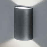 Светильник светодиодный уличный настенный 80 614 NOF-D-W-019-01 6W 3000K 350Lm черный алюминий