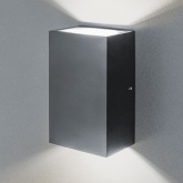 Светильник светодиодный уличный настенный 80 616 NOF-D-W-020-01 6W 3000K 350Lm черный алюминий