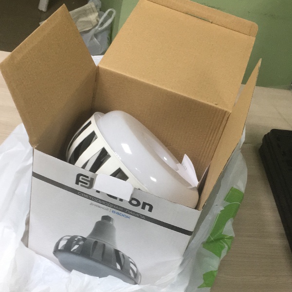 Светодиодная лампа высокой мощности Ферон LB-652, мощностью 150 Ватт, с цоколем E27-E40, холодный дневной свет