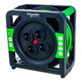 Удлинитель катушечный Thorsman 4 розетки 15м HO5VVF 3х1.5 (ПВС) IP20 Schneider Electric