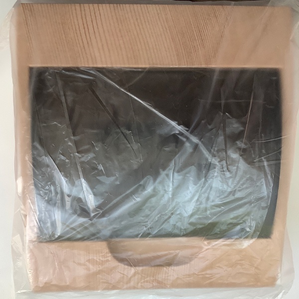 Накладной пластиковый электрощит c прозрачной дверцей ЩРН-П ТДМ, восемь модулей, цвет сосна