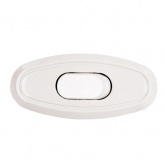 Выключатель одноклавишный UNIVersal разборный для бра, белый 6A 250V