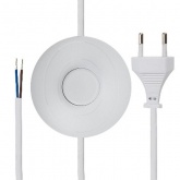 Шнур Navigator 61 600 NPS-FS01-170-2x0.5-WH 1.7м с выкл. белый