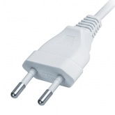 Шнур Navigator 61 602 NPS-FS02-170-2x0.5-WH 1.7 м с диммируемым выкл. белый