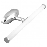 Светодиодная подсветка AL5060 для зеркал 6W 4000K в пластиковом корпусе IP44 хром, 400x132x60mm