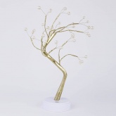 Светодиодная новогодняя фигура ЭРА ЕGNID - 36M дерево с разноцветными жемчужинами 36 LED