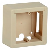 Коробка универсальная ИЭК Элекор КМКУ для накладного монтажа 88х88х44мм слоновая кость (бежевый)