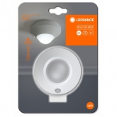 Ночник Ledvance Nightlux Ceiling WT 1,7W 4000K 105Lm питание от AAA (датчик освещенности и движения)