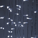 Светодиодная гирлянда ЭРА ЕNIGW-320W Занавес 8 режимов 3х2м холодный белый 320 LED IP20 220V