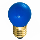 Светодиодная лампа Foton 12LED P45 0,6W 24V E27 BLUE 25lm (LED шарик)