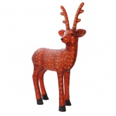 Акриловая светодиодная фигура Бурый олень, 100см 380LED 23W 24V IP65 трансформатор в комплекте