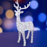 Акриловая светодиодная фигура Северный олень, 130см 380LED 14W 24V IP44 трансформатор в комплекте