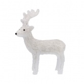 Акриловая светодиодная фигура Северный олень, 45см 100LED 4W 24V IP44 (трансформатор в комплекте)