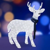 Акриловая светодиодная фигура Северный олень, 100х65см 420LED 16W 24V IP44