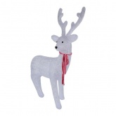 Акриловая светодиодная фигура Северный олень, 100х65см 420LED 16W 24V IP44