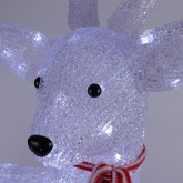 Акриловая светодиодная фигура Северный олень, 100х65см 420LED 16W 24V IP44