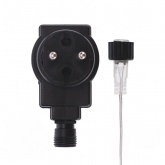 Акриловая светодиодная фигура Медвежонок в красном колпаке 56см 200LED 12W 24V IP44