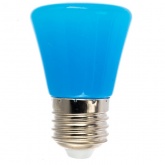 Лампа светодиодная колокольчик Feron LB-372 1W 230V E27 синий