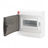 Щиток настенный DKC RAM base 8м с прозрачной дверцей с усиленным клеммным блоком 160A IP41 белый