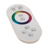 Контроллер LD56 для светодиодной ленты RGB 12/24V 216/432W с радио пультом ДУ 14 режимов, белый