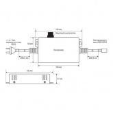 Контроллер Navigator 14 523 ND-CRGB550RF-IP20-220V 550W