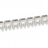 Маркер Legrand 9 для кабеля 1,5/2,5 мм CAB3 белый