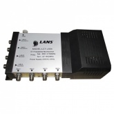 Мультисвитч Lans 5 х 4 5 входов (4 SAT + 1 TV), 4 выхода, активный, встроенный блок питания