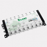 Мультисвитч Lans 3 х 16 3 входа (2 SAT + 1 TV), 16 выходов, активный, с внешним блоком питания