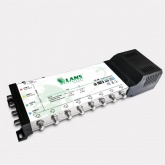 Мультисвитч Lans 5 х 8 5 входов (4 SAT + 1 TV), 8 выходов, активный, встроенный блок питания