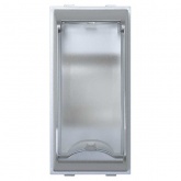 Плата с крышкой Simon Connect для автомата формата DIN, CIMA-модуль 42х52x108 мм, алюминий