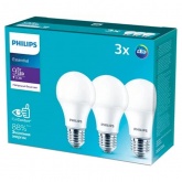 Лампа светодиодная Philips ESS LED Bulb 9W 4000K E27 упаковка 3шт.