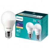 Лампа светодиодная Philips ESS LED Bulb 11W 3000K E27 упаковка 2шт.
