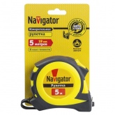 Рулетка Navigator 80 260 NMT-Ru02-A-5-19 (автостоп, 5 м*19 мм)
