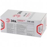 Стабилизатор напряжения ЭРА СНК-600 160-260В, 600ВА, 2 розетки, цифровой дисплей