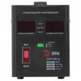 Стабилизатор напряжения ЭРА СНПТ-500-Ц 140-260В, 0.5кВА, цифровой дисплей