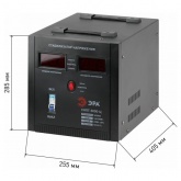 Стабилизатор напряжения ЭРА СНПТ-5000-Ц 140-260В, 5кВА, цифровой дисплей