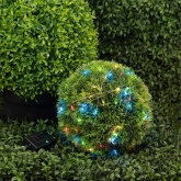 Садовая гирлянда ЭРА ERASF22-43 на солнечной батарее Нить мультиколор 100 microLED 10м IP44