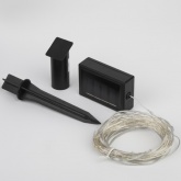 Садовая гирлянда ЭРА ERASF22-43 на солнечной батарее Нить мультиколор 100 microLED 10м IP44
