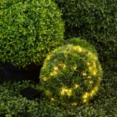 Садовая гирлянда ЭРА ERASF22-42 на солнечной батарее Нить теплый свет 100 microLED, 10м IP44