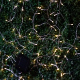 Садовая гирлянда ЭРА ERASF22-41 на солнечной батарее Занавес 1,5x1,5m, 192 LED IP44