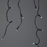 Садовая гирлянда ЭРА ERASF22-29 Бахрома на солнечной батарее холодный свет 110 LED 3.8x0.5m IP44