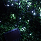 Садовая гирлянда ЭРА ERASF22-29 Бахрома на солнечной батарее холодный свет 110 LED 3.8x0.5m IP44