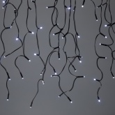 Садовая гирлянда ЭРА ERASF22-29 Бахрома на солнечной батарее холодный свет 110 LED 3.8x0.5m IP44