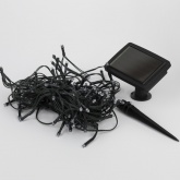 Садовая гирлянда ЭРА ERASF22-29 Бахрома на солнечной батарее холодный свет 110 LED 3.8x0.5m IP44