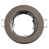 Светильник Navigator 93 015 NFS-R1-005-MR16-GU5.3 черный хром D80/d60x30mm